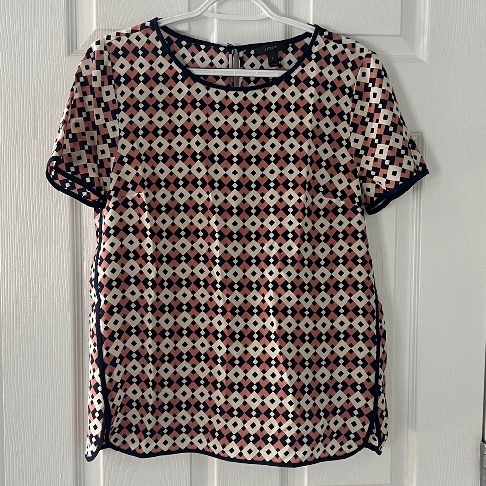 NWOT J. Crew Silk Blouse